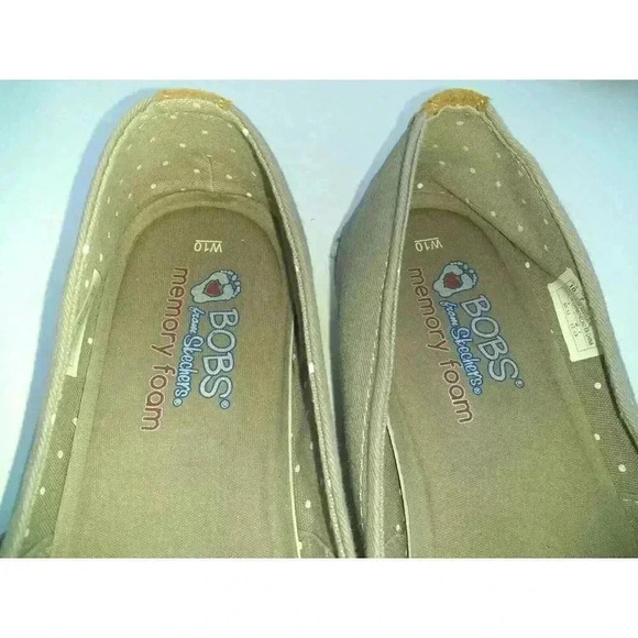 Bobs Women's from Skechers Taupe Espadrilles Size 10 - Picture 8 of 9